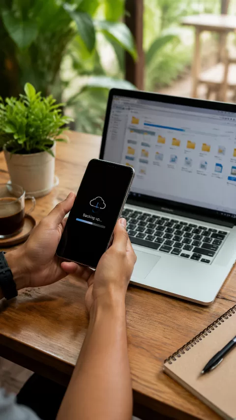 Cara Mudah Backup Data Sebelum Update Aplikasi di 77lucks