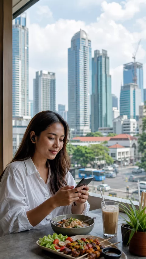 Menikmati Kuliner dan Gaya Hidup Digital di Jakarta
